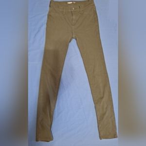 sage green jeggings